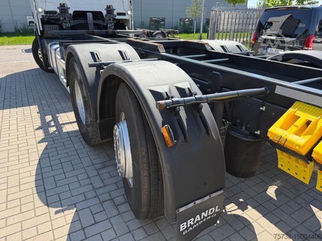 Wechselfahrgestell LKW SCANIA R450 BDF/LENKACHSE/2xTank/Retarder/Standklima