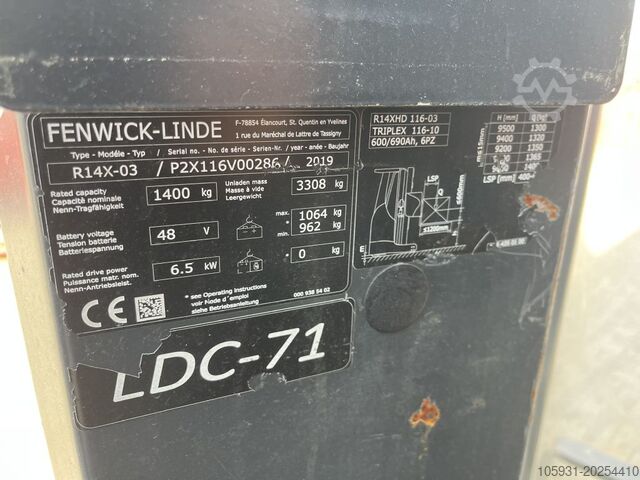 Nå lastbilen Linde R14X