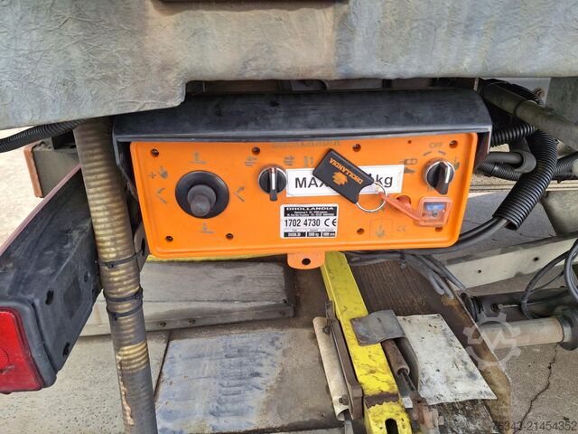 φορτηγό πλατφόρμα με μουσαμά RENAULT D26 WIDE 380 - 6X2 - E6 - RETARDER