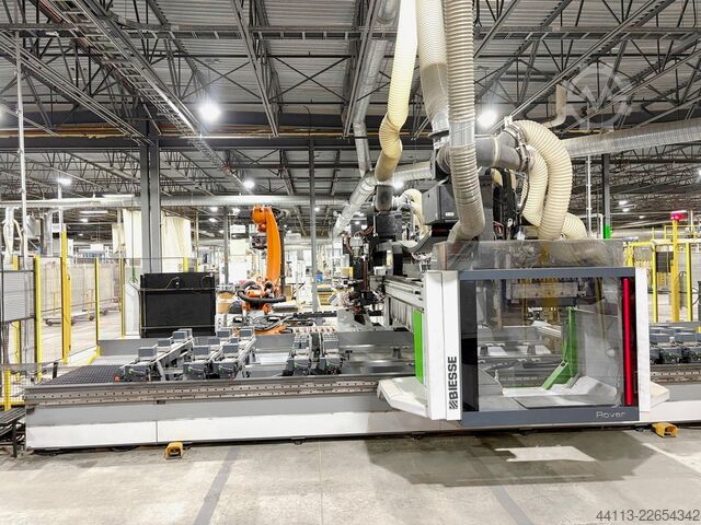 Κέντρο κατεργασίας CNC CELL με ενσωματωμένη συγκόλληση BIESSE + KUKA Rover B Edge 1967 (conf. 4)