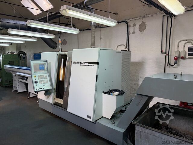 Centro de torneado y fresado CNC Gildemeister sprint 32 Liinear