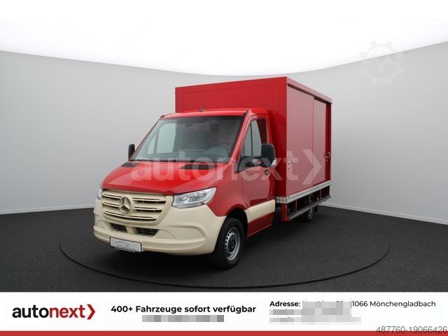 Vrachtwagen met bakwagen MERCEDES-BENZ Sprinter 314 *Schiebetor + Regale* TOP! (4468)