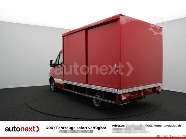 Vrachtwagen met bakwagen MERCEDES-BENZ Sprinter 314 *Schiebetor + Regale* TOP! (4468)