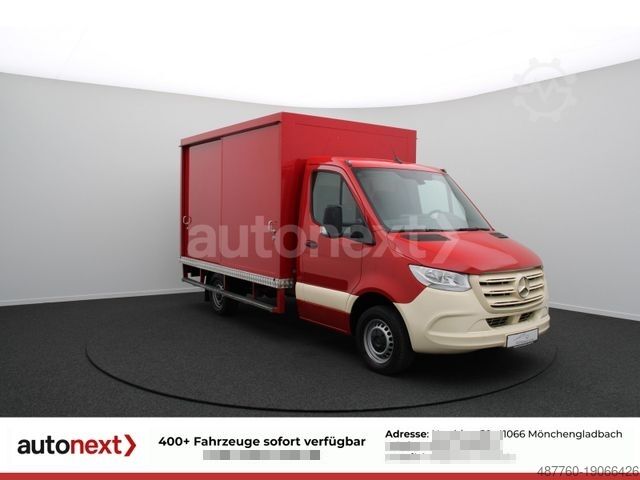 Vrachtwagen met bakwagen MERCEDES-BENZ Sprinter 314 *Schiebetor + Regale* TOP! (4468)