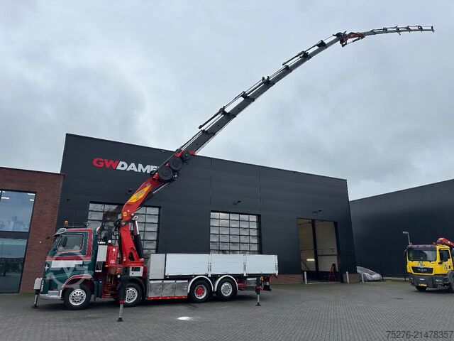 Vrachtwagen met kraan Volvo FH 520 8x2 Effer 850 + Fly jib, winch Euro 5