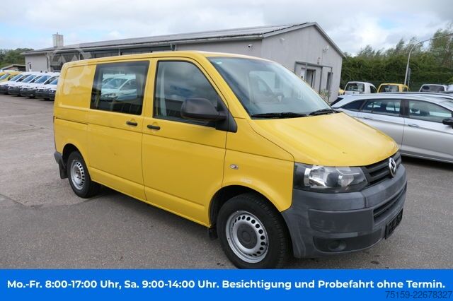 Panelvan VW T5 Transporter 2.0 TDI PARKTRONIK EURO-5 2xSCHIEBETÜR CoC