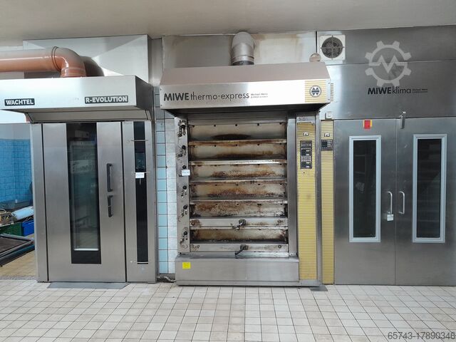 Bakoven, schapoven, thermo-olie Miwe Thermo-express
