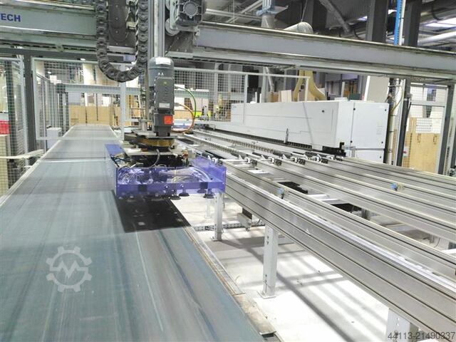 Kantenaanlijmmachine met retour HOMAG + LIGMATECH KAL 310 /7/A20 + ZHR 541 / L / 095