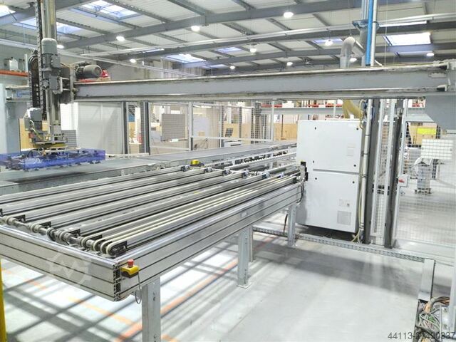 Kantenaanlijmmachine met retour HOMAG + LIGMATECH KAL 310 /7/A20 + ZHR 541 / L / 095