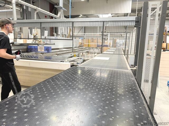 Kantenaanlijmmachine met retour HOMAG + LIGMATECH KAL 310 /7/A20 + ZHR 541 / L / 095