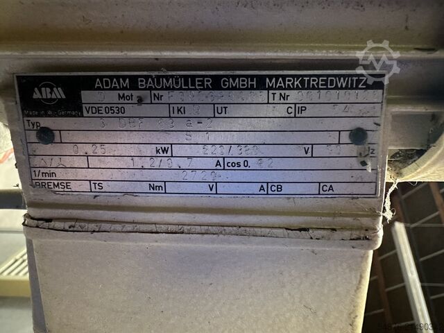 Homogenisator/vacuümmenger Koruma DISHO-100/45