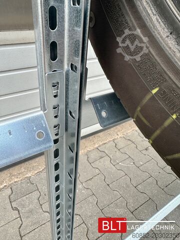 Scaffalatura a innesto ca. 34,56 lfm. Reifenregale META für bis zu 360 Reifen! Neuware
