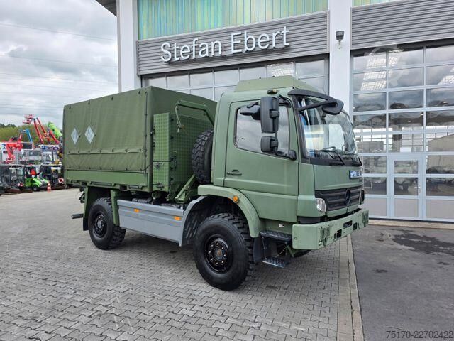 Kayar branda Mercedes-Benz Atego 1018 A 4x4 Pritsche Plane mehrfach vorh.