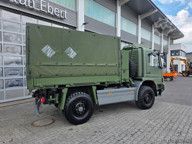 Kayar branda Mercedes-Benz Atego 1018 A 4x4 Pritsche Plane mehrfach vorh.