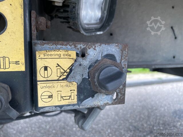 Klizne cerade Schmitz SCS 24/L - 13.62 E B (S01) Kooiaap / SAF Axle /...