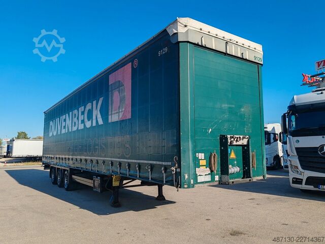 Ανοιχτό ημιρυμουλκούμενο με μουσαμά SCHMITZ CARGOBULL SCB S3T