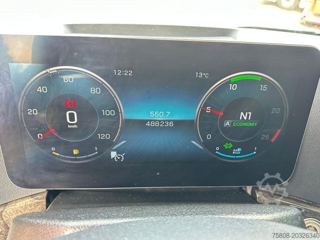 Standard trækkerunit MERCEDES-BENZ Actros 1851 GigaSpace 2Tanks Retarder