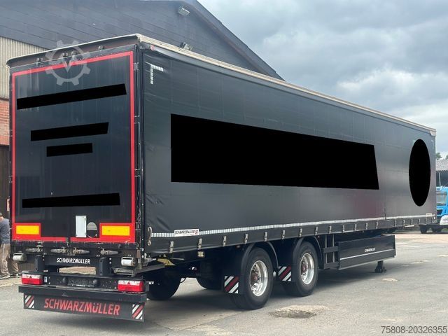 Semirimorchio con telone SCHWARZMÜLLER J-Serie Schiebeplane Edscha SAF Alcoa