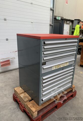 Atölye çekmeceli dolabı Armoire de rangement d'atelier PAROLAI 11 tiroirs