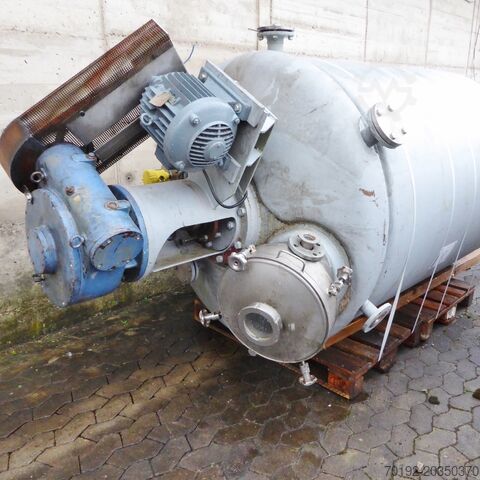 3000 liter verwarmbare/koeltank gemaakt van V4A  6676