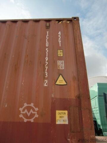 Naczepa z wymienną zabudową  40 FUSS SEECONTAINER OHNE PLATEAU!!!