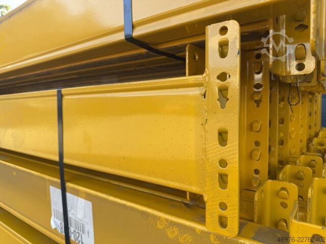 2.700 mm / perfil: 150 x 50 mm / amarelo / 5 cv BITO PRO Palettenregaltraverse Traverse Regal