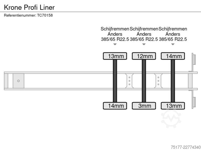 Schuifzeilen Krone Profi Liner