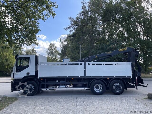 Lastbilmonteret kran iveco Stralis AD 260S36Y Palfinger PK 18001 L AC*