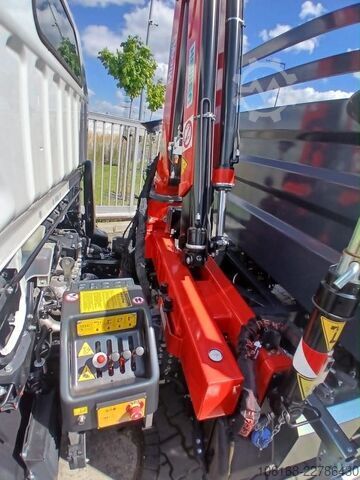 Grúa con volquete Fuso Canter 7C15 Fassi Kran 3-seiten Kipper