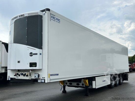 Nízkoložný návěs KRONE MULTITEMP, KüHLAUFLIEGER, TK SLXI SPECTRUM, TRENNWAND, DOPPELSTOCK, BLUMENBREITE