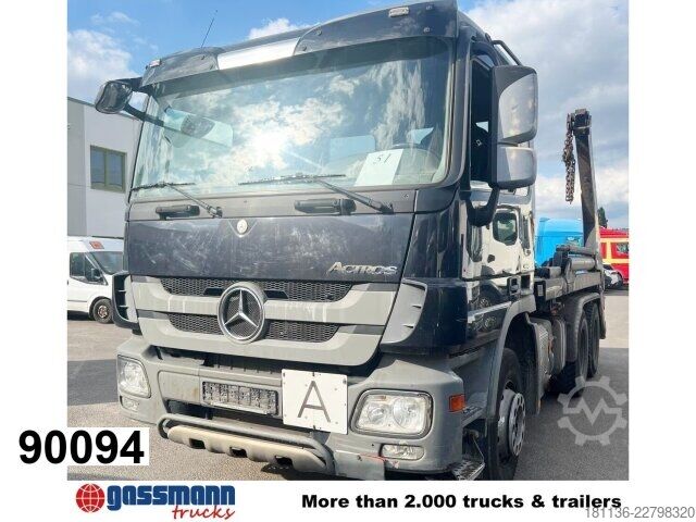 Ανατρεπόμενο φορτηγό Mercedes-Benz Actros 2641 K 6x4, Tele-Absetzanlage