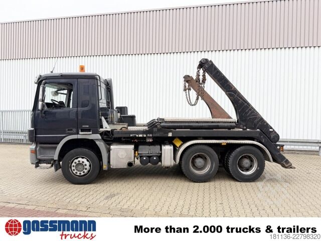 Kiper kamion Mercedes-Benz Actros 2641 K 6x4, Tele-Absetzanlage, Funk