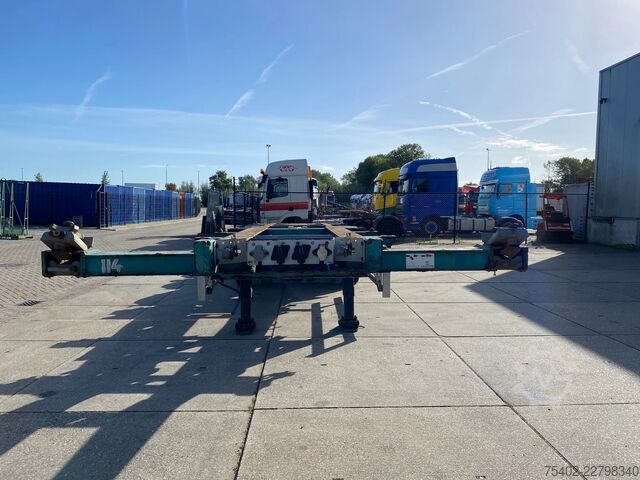 Transport kontenerowy Schmitz Cargobull SCF 24 / SAF + Disc / 1x Extendable / 1x Lift A...