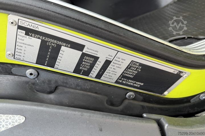 Vuilniswagen Scania P 410 LB6x2*4 Stummer Medium XL Swiss-Tuck