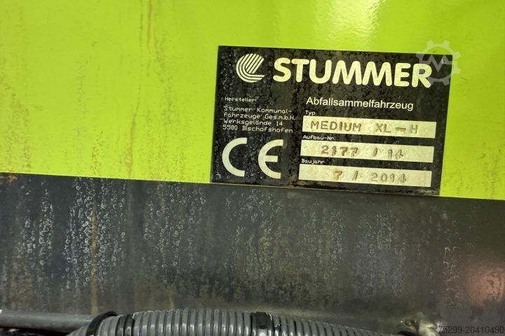 Vuilniswagen Scania P 410 LB6x2*4 Stummer Medium XL Swiss-Tuck