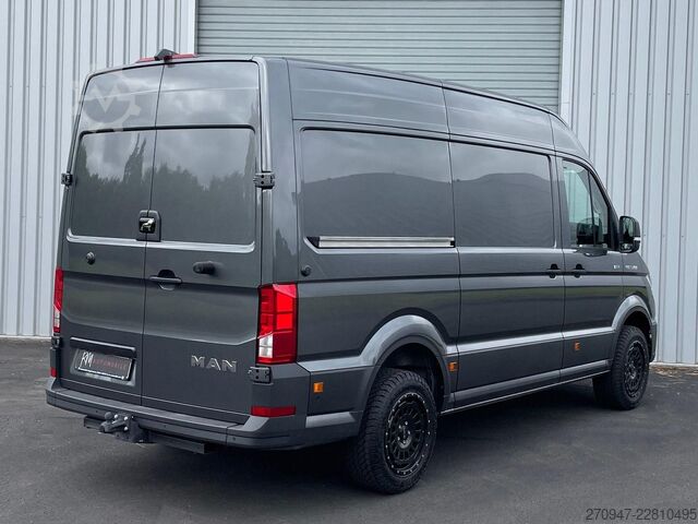Furgon z wysokim dachem MAN TGE 3.200 L3H3 Kasten 4x4 CAMPER HL DREHSITZ AHK