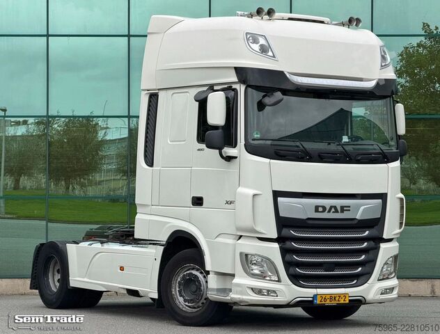 Τυπική μονάδα τράκτορα DAF XF 480 MX13 FT SSC 2x TANKS PARK AIRCO FULL SPOI