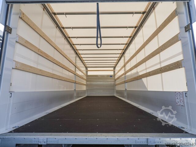 Camión plataforma con toldo Mercedes-Benz Atego 1224 L 4x2 V 08 mit Walther-Pritsche Plane Spriegel und LBW