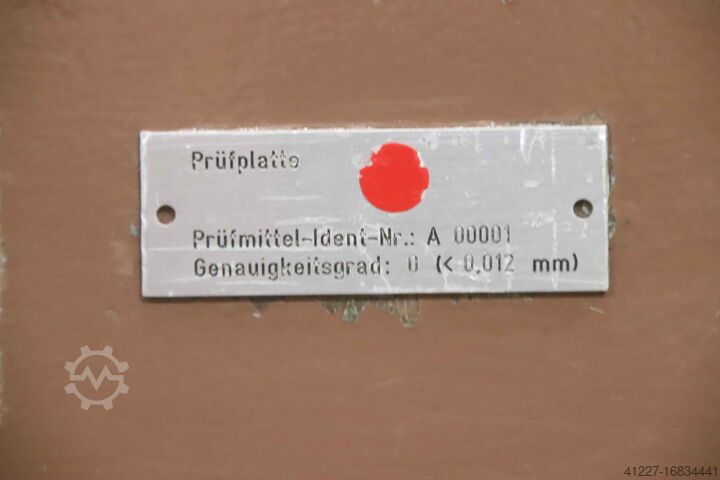 Klemplaat met T-gleuf Planolith 2000 x 1500 mm