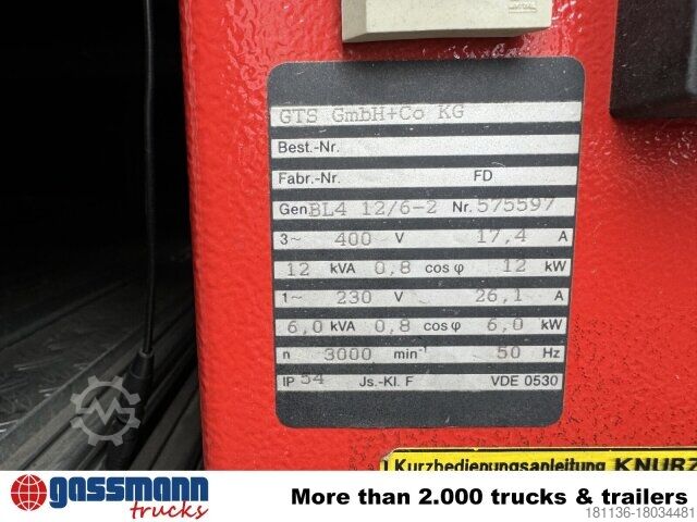 Tűzoltóautó Mercedes-Benz Atego 925 4x4, Seilwinde, Einzelbereifung,