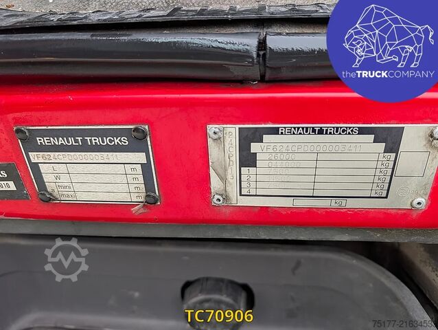 Sliding tarpaulin Renault Premium 380