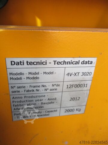 Wózek widłowy czterokierunkowy FAC 4V-XT3020