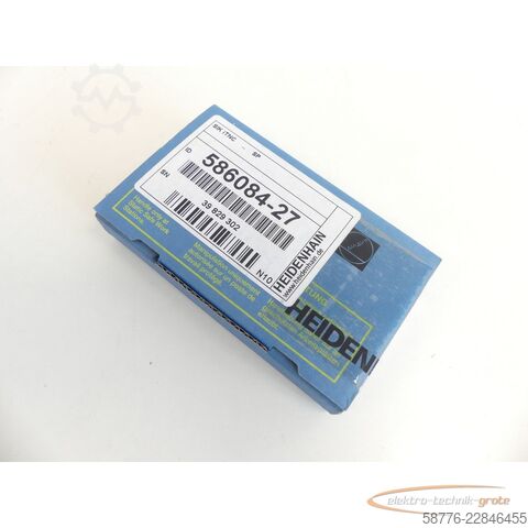 Składnik Heidenhain ID 586 084-27 SIK NC-Software-Lizenz SN: 39829302 --