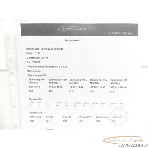 Składnik Heidenhain UM 111 ID 325 000-01 SN 7896171 generalüberh. mit 3 Mon. Gewährl.