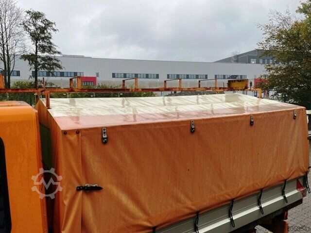 Transportador con plataforma y toldo Mercedes-Benz 313 CDI Sprinter DOKA Pritsche AHK