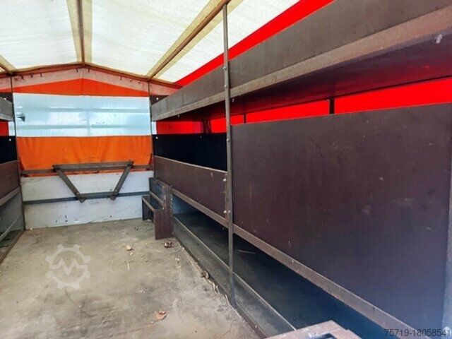 Transportador con plataforma y toldo Mercedes-Benz 313 CDI Sprinter DOKA Pritsche AHK