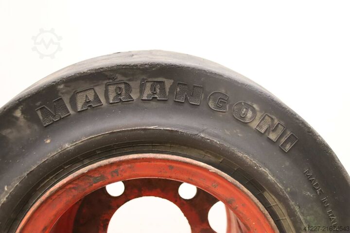 Solid rubber tires, 2 pieces Marangoni 23x9-10/6.50  Solid