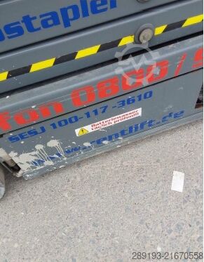 Working platform (scissor lift) Skyjack SJ III 4626 Elektro 9,92 m