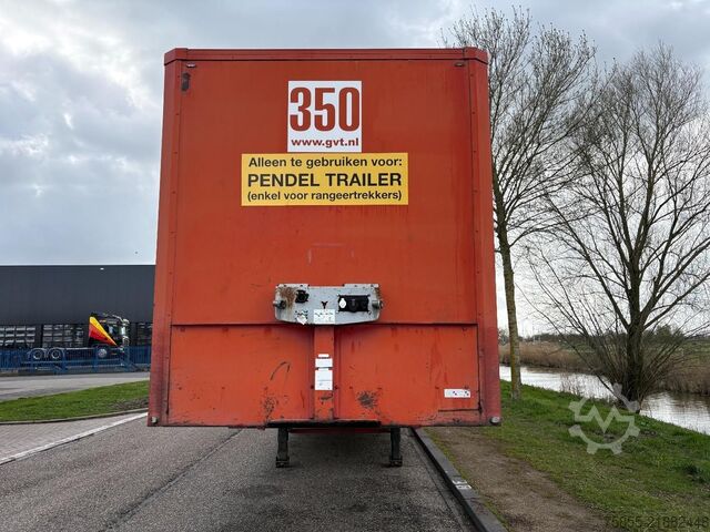 Gesloten bak Renders ROC16.18 2-Axle Box / SAF Axles / Discbrakes / ...