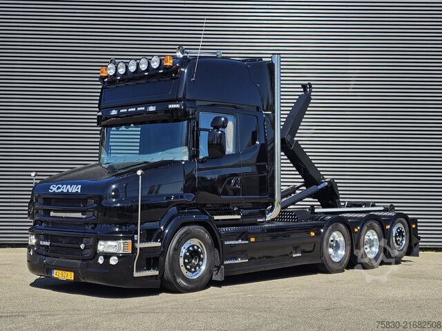 Haakarmsysteem Scania T580 8x4*4 / TORPEDO / HOOKLIFT / ABROLKIPPER